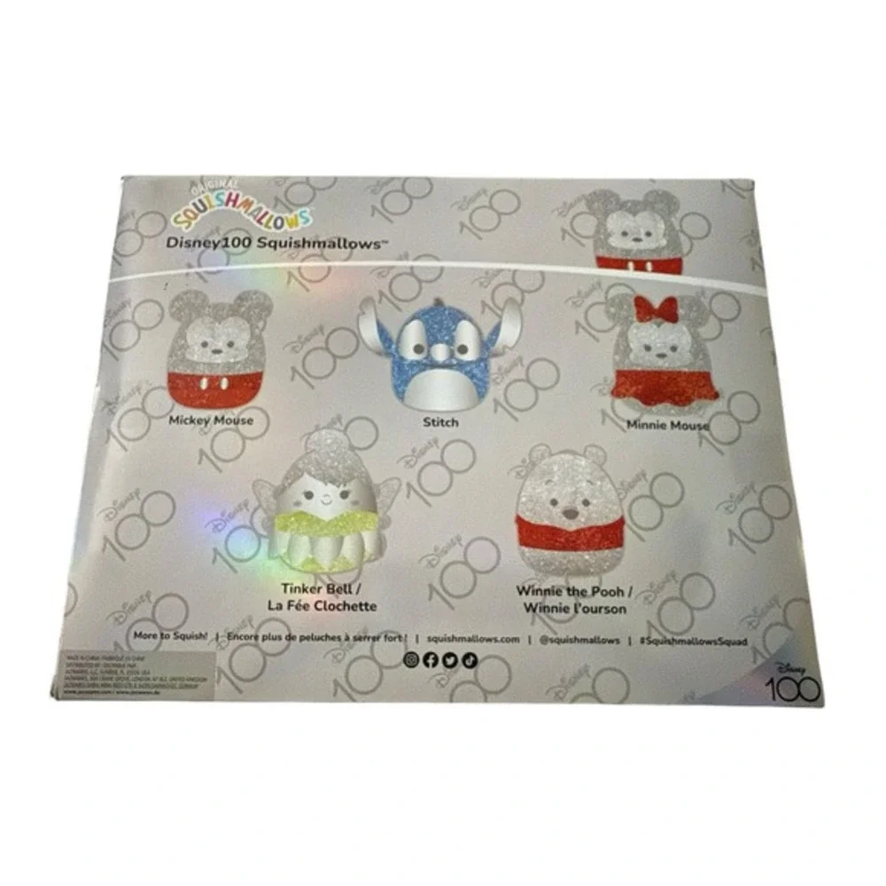 Squishmallows Disney 100 - 5pk‎ Box Set